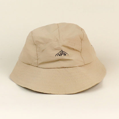 Topi Nelayan Dewasa Kain Kapas Pelindung UV Pelbagai Warna Acak