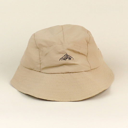 Topi Nelayan Dewasa Kain Kapas Pelindung UV Pelbagai Warna Acak