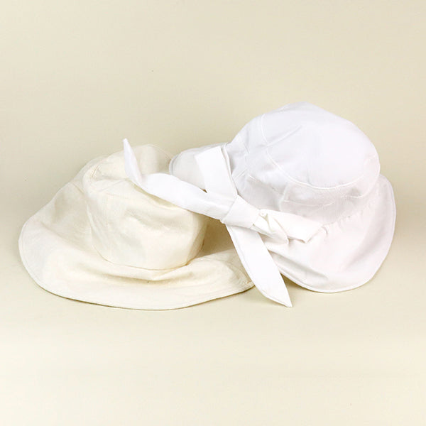 Topi Nelayan Dewasa Kain Kapas Pelindung UV Pelbagai Warna Acak