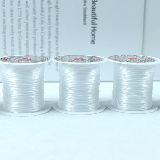 Strong Elastic White Stretch Thread Benang Regangan Putih Kuat Elastik