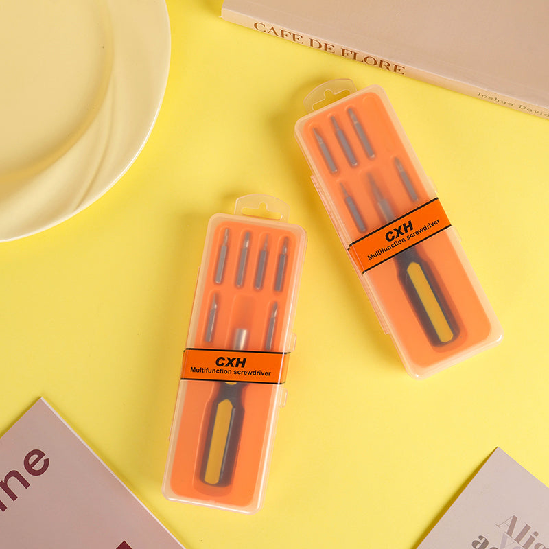 Versatile Precision Multi Bit Screwdriver Kit for Electronics and Home Repairs Kit Pemutar Skru Berbilang Bit Tepat Serbaguna untuk Elektronik dan Baik Pulih Rumah