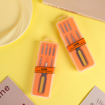 Versatile Precision Multi Bit Screwdriver Kit for Electronics and Home Repairs Kit Pemutar Skru Berbilang Bit Tepat Serbaguna untuk Elektronik dan Baik Pulih Rumah