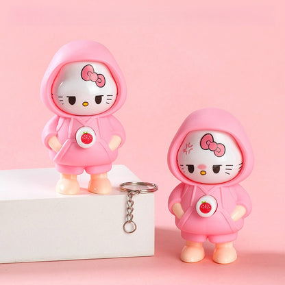 Interactive Hoodie Hello Kitty Bag Charm