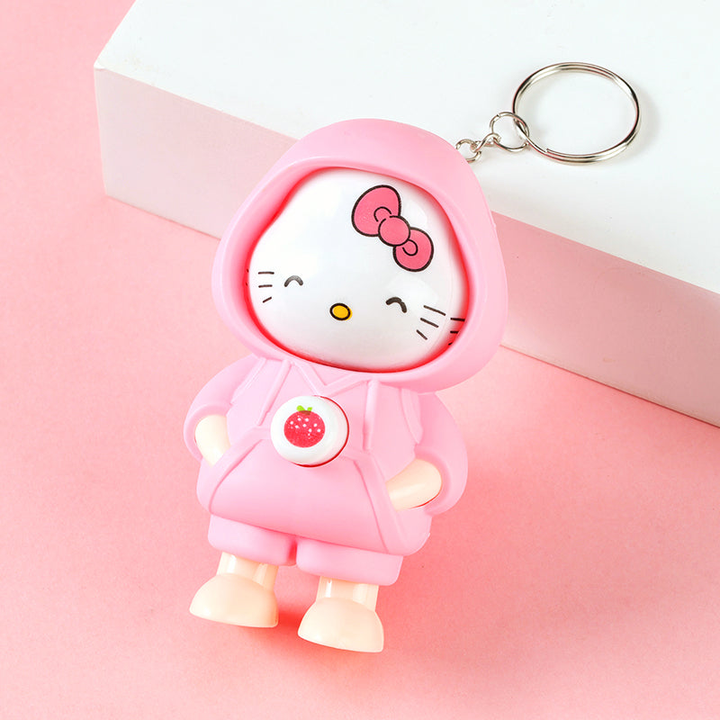 Interactive Hoodie Hello Kitty Bag Charm