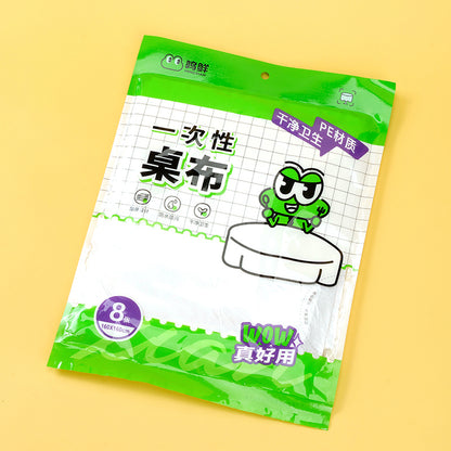 Waterproof Disposable Tablecloth Alas Meja Pakai Buang Kalis Air Tahan Lasak